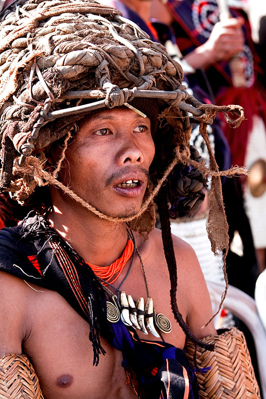  Warrior from the Khiamniungan Naga clan